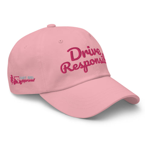 Drive Responsibly - Cart Girl HatCart Girl [open back]Drive Responsibly - Cart Girl Hat