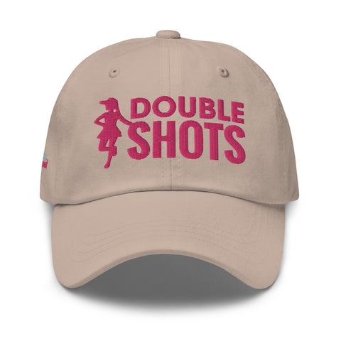 Double Shots - Logo - Cart Girl HatCart Girl [open back]Double Shots - Logo - Cart Girl Hat