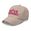 Drive Responsibly - Logo - Cart Girl HatCart Girl [open back]Drive Responsibly - Logo - Cart Girl Hat