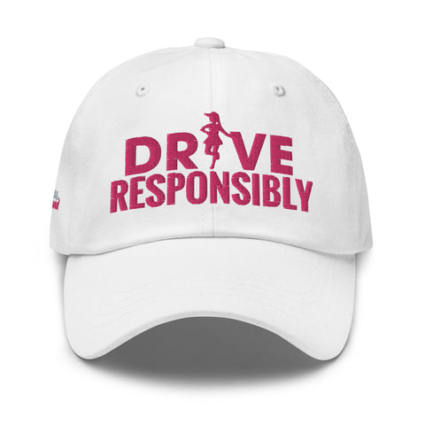 Drive Responsibly - Logo - Cart Girl HatCart Girl [open back]Drive Responsibly - Logo - Cart Girl Hat