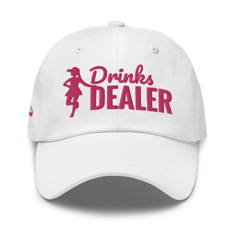 Drinks Dealer - Logo - Cart Girl HatCart Girl [open back]Drinks Dealer - Logo - Cart Girl Hat