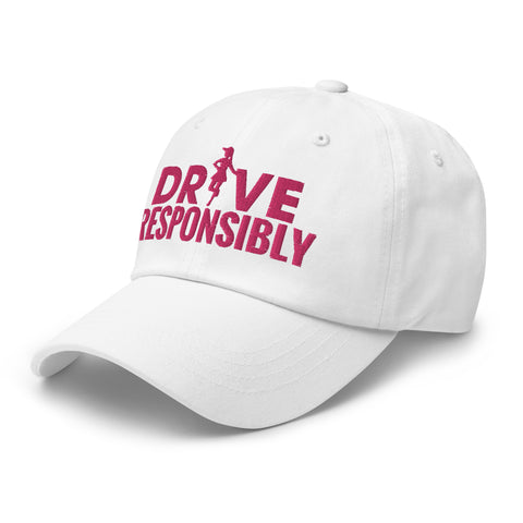 Drive Responsibly - Logo - Cart Girl HatCart Girl [open back]Drive Responsibly - Logo - Cart Girl Hat