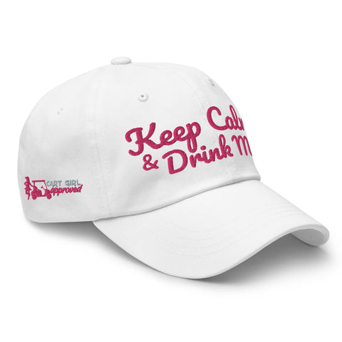 Keep Calm & Drink More - Cart Girl HatCart Girl [open back]- Cart Girl Hat