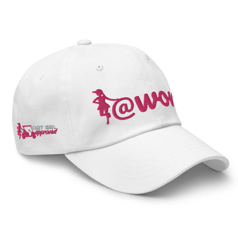 At Work Logo - Cart Girl HatCart Girl [open back]Work Logo - Cart Girl Hat