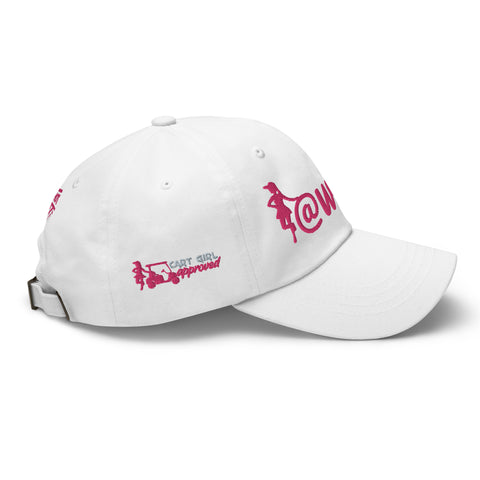 At Work Logo - Cart Girl HatCart Girl [open back]Work Logo - Cart Girl Hat