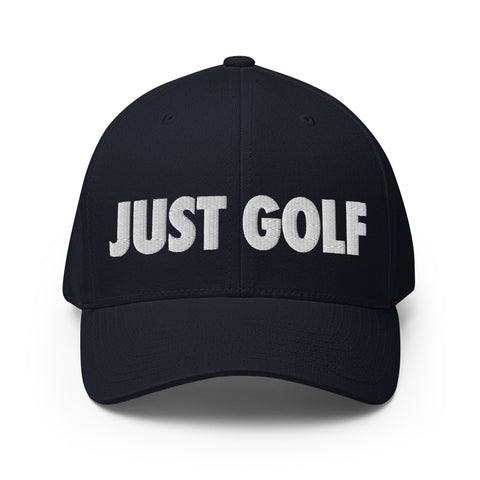 Just Golf - White - Fun MVPFun Hat [FlexFit]Golf - White - Fun MVP