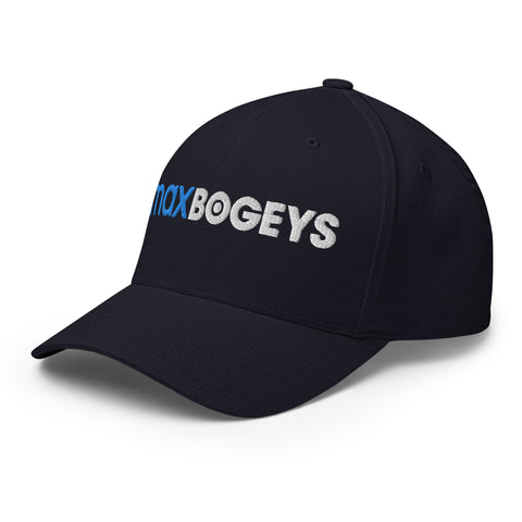 Max Bogey - White - Fun MVPFun Hat [FlexFit]Max Bogey - White - Fun MVP