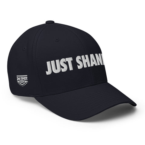 Just Shank It - White - Fun MVPFun Hat [FlexFit]- White - Fun MVP