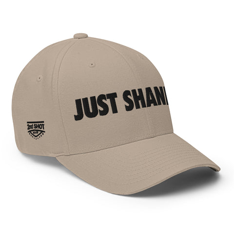 Just Shank It - Black - Fun MVPFun Hat [FlexFit]- Black - Fun MVP