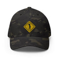 Golf Yield Sign - Fun MVPFun Hat [FlexFit]Golf Yield Sign - Fun MVP