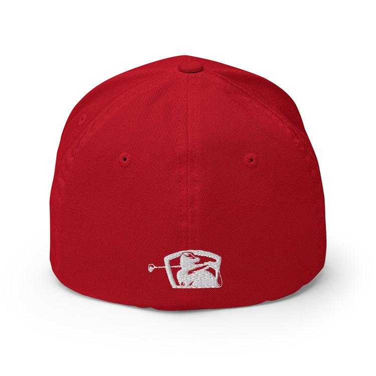 Just Golf - White - Fun MVPFun Hat [FlexFit]Golf - White - Fun MVP