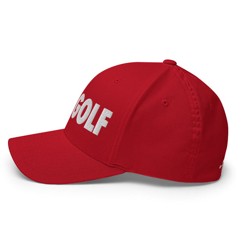 Just Golf - White - Fun MVPFun Hat [FlexFit]Golf - White - Fun MVP