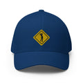 Golf Yield Sign - Fun MVPFun Hat [FlexFit]Golf Yield Sign - Fun MVP