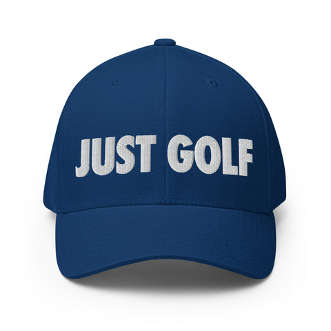 Just Golf - White - Fun MVPFun Hat [FlexFit]Golf - White - Fun MVP