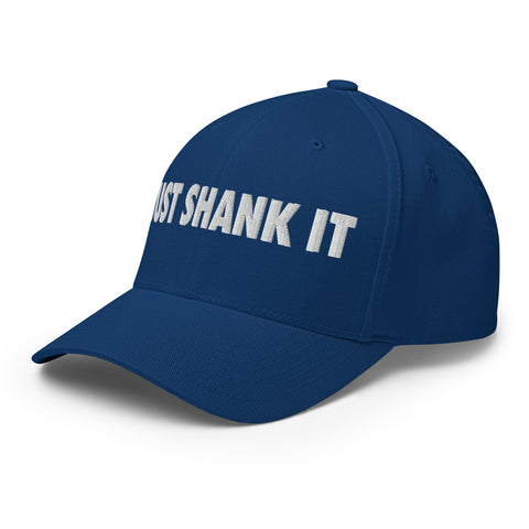 Just Shank It - White - Fun MVPFun Hat [FlexFit]- White - Fun MVP