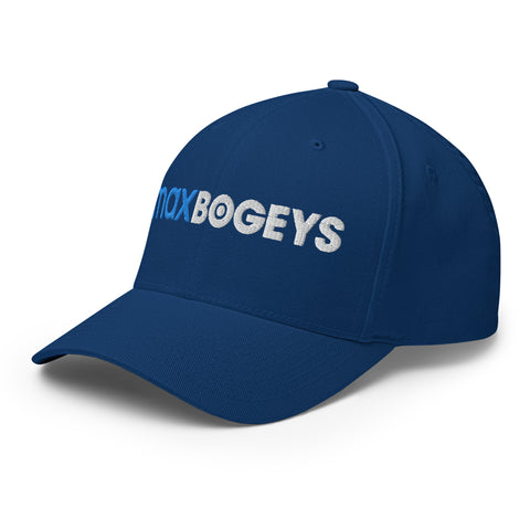 Max Bogey - White - Fun MVPFun Hat [FlexFit]Max Bogey - White - Fun MVP