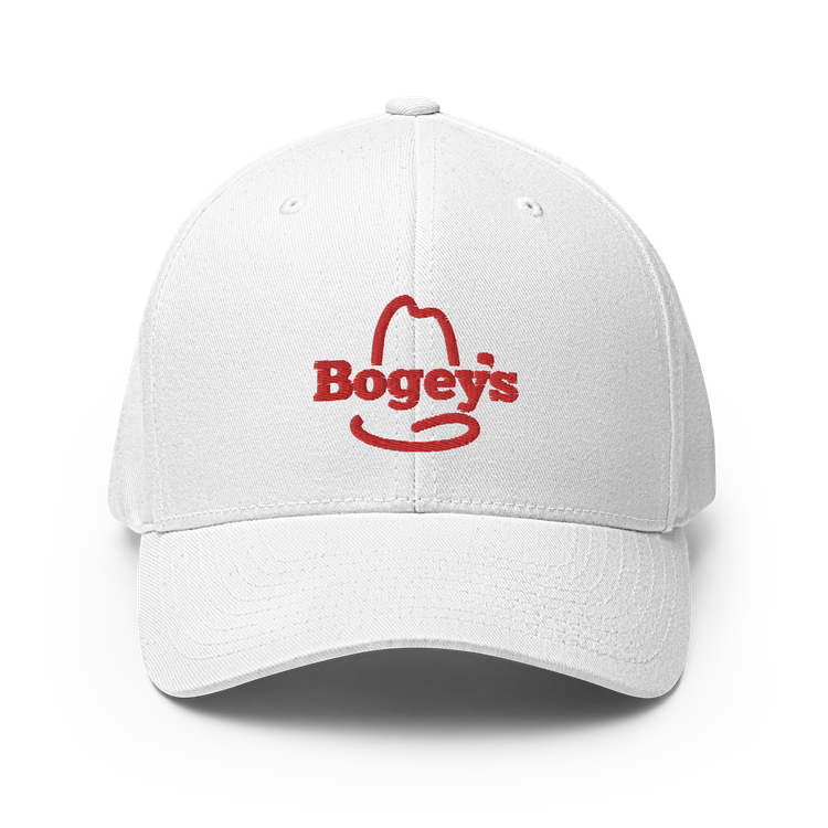 Bogeys - Fun MVP - WhiteFun Hat [FlexFit]Bogeys - Fun MVP - White