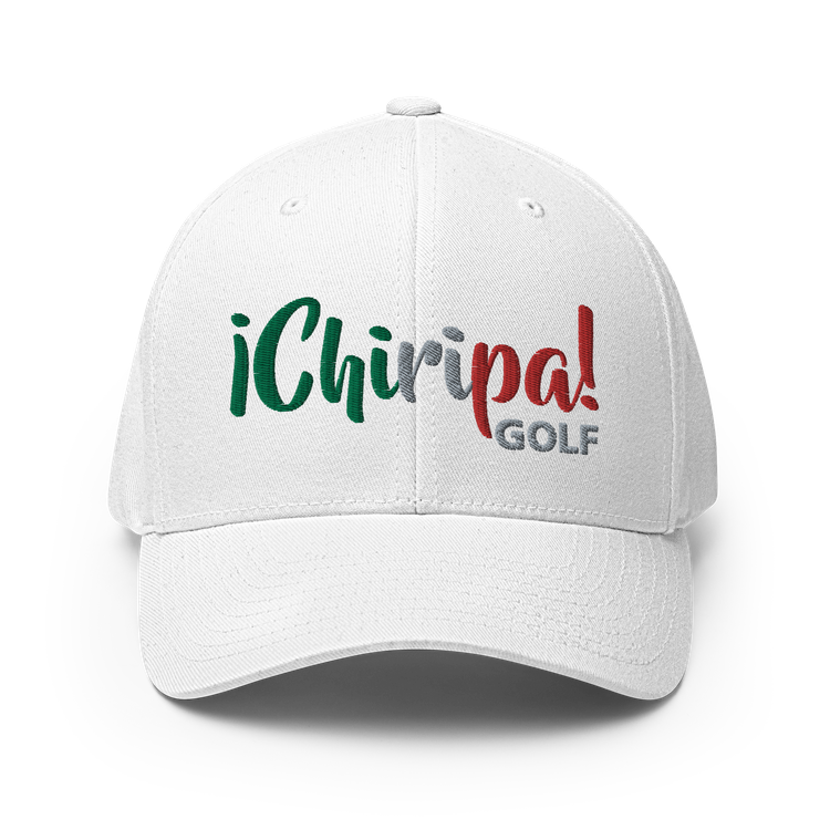 Chiripa Golf - Fun MVP - WhiteFun Hat [FlexFit]Chiripa Golf - Fun MVP - White