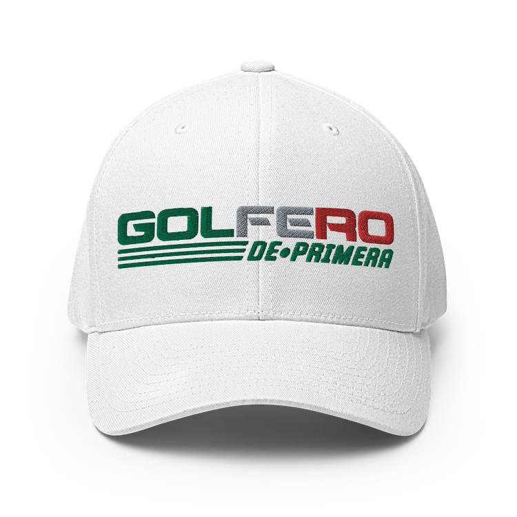 Golfero de Primera - Mexico - Fun MVP - WhiteFun Hat [FlexFit]Golfero de Primera - Mexico - Fun MVP - White