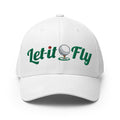 Let It Fly - Green - Fun MVP - WhiteFun Hat [FlexFit]Fly - Green - Fun MVP - White