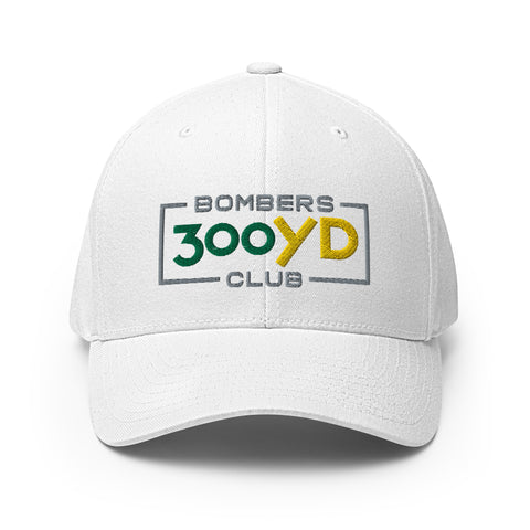 300 Yd Bombers Club - Fun MVP - WhiteFun Hat [FlexFit]300 Yd Bombers Club - Fun MVP - White