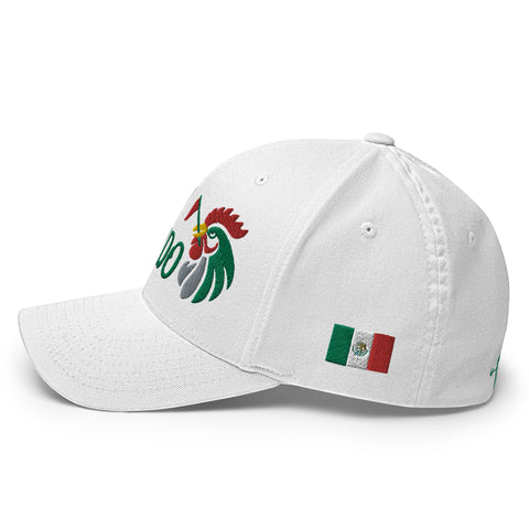 Aqui Putiando Rooster - Fun MVP - WhiteFun Hat [FlexFit]Aqui Putiando Rooster - Fun MVP - White