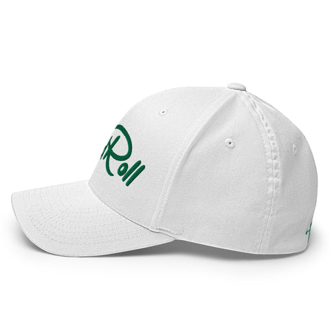 Good Roll - Green - Fun MVP - WhiteFun Hat [FlexFit]Good Roll - Green - Fun MVP - White