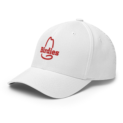 Birdies - Fun MVP - WhiteFun Hat [FlexFit]Birdies - Fun MVP - White