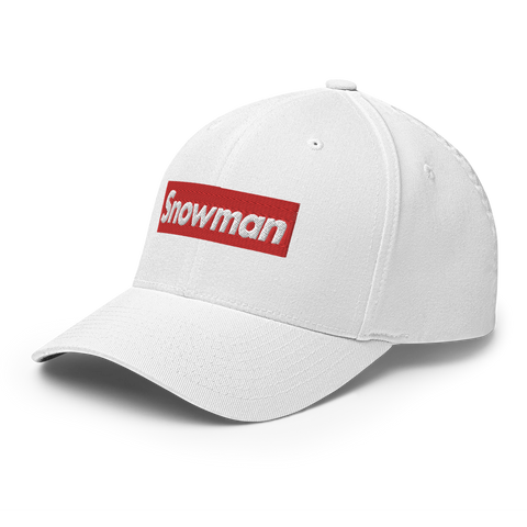 Snowman - Fun MVP - WhiteFun Hat [FlexFit]Snowman - Fun MVP - White