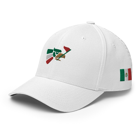 Hech en Golf - Mexico - Fun MVP - WhiteFun Hat [FlexFit]Hech en Golf - Mexico - Fun MVP - White