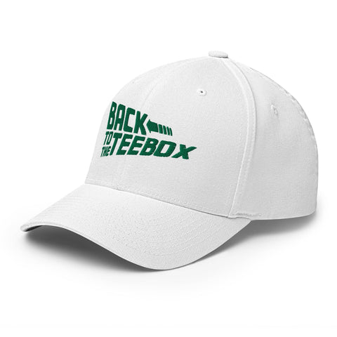 Back to the Teebox - Fun MVP - WhiteFun Hat [FlexFit]Teebox - Fun MVP - White