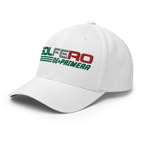 Golfero de Primera - Mexico - Fun MVP - WhiteFun Hat [FlexFit]Golfero de Primera - Mexico - Fun MVP - White