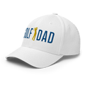 Golf Dad Long Blue - Fun MVP - WhiteFun Hat [FlexFit]Golf Dad Long Blue - Fun MVP - White