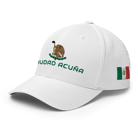 Ciudad AcuñaMexico Hat [white] [flex fit]Ciudad Acuñ