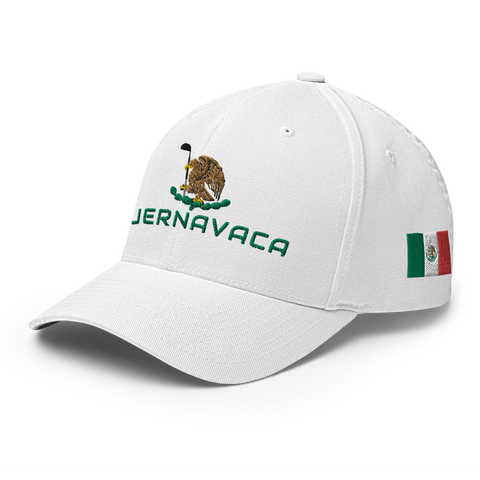 CuernavacaMexico Hat [white] [flex fit]Cuernavaca