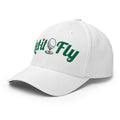 Let It Fly - Green - Fun MVP - WhiteFun Hat [FlexFit]Fly - Green - Fun MVP - White