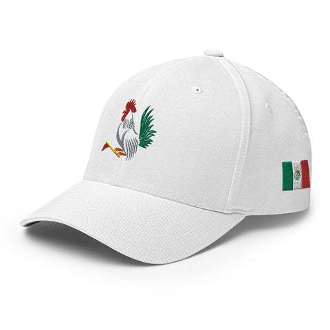 Rooster Flag - Fun MVP - WhiteFun Hat [FlexFit]Rooster Flag - Fun MVP - White