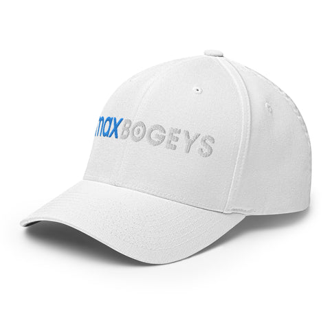 Max Bogey - White - Fun MVPFun Hat [FlexFit]Max Bogey - White - Fun MVP