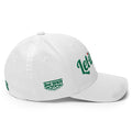 Let It Fly - Green - Fun MVP - WhiteFun Hat [FlexFit]Fly - Green - Fun MVP - White