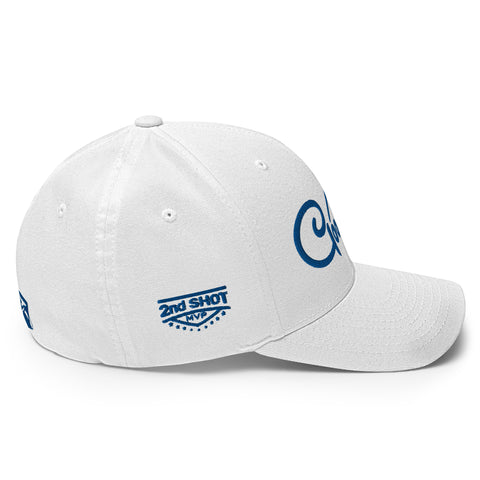 Good Roll - Blue - Fun MVP - WhiteFun Hat [FlexFit]Good Roll - Blue - Fun MVP - White