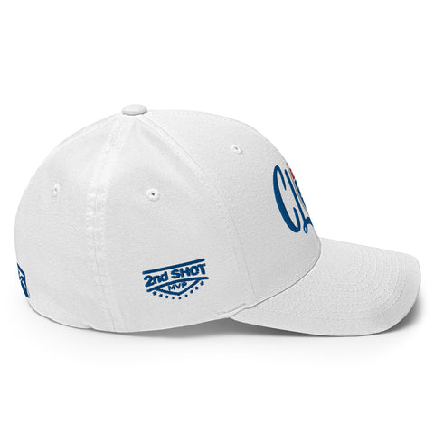 Club 300yd Drive - Fun MVP - White -Fun Hat [FlexFit]Club 300yd Drive - Fun MVP - White -