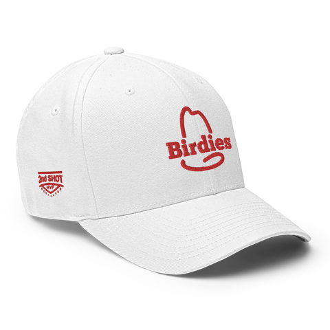 Birdies - Fun MVP - WhiteFun Hat [FlexFit]Birdies - Fun MVP - White