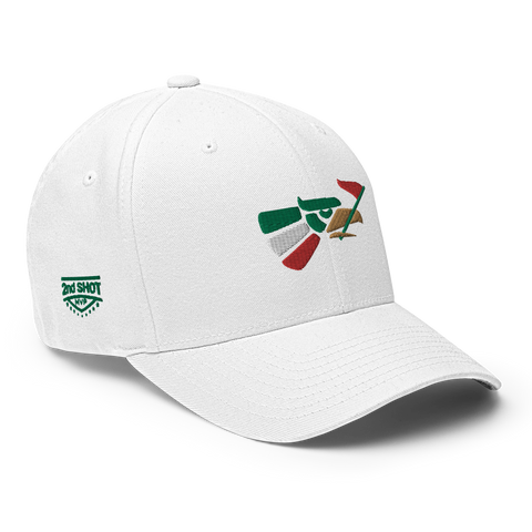 Hech en Golf - Mexico - Fun MVP - WhiteFun Hat [FlexFit]Hech en Golf - Mexico - Fun MVP - White