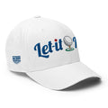 Let It Fly - Blue - Fun MVP - WhiteFun Hat [FlexFit]Fly - Blue - Fun MVP - White