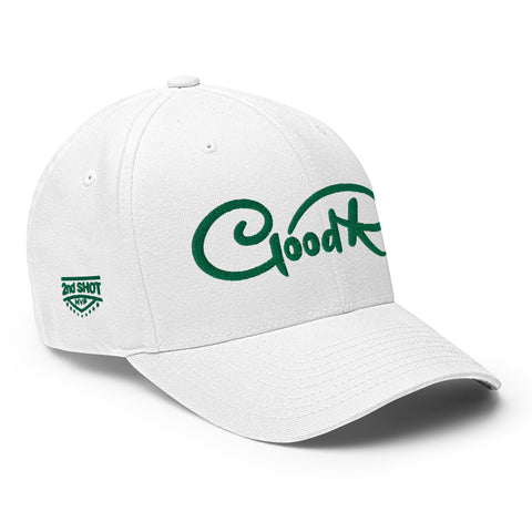 Good Roll - Green - Fun MVP - WhiteFun Hat [FlexFit]Good Roll - Green - Fun MVP - White