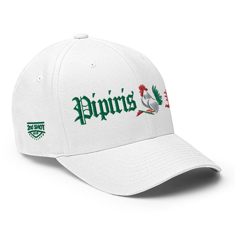 Pipiris Nice Rooster - Fun MVP - WhiteFun Hat [FlexFit]Pipiris Nice Rooster - Fun MVP - White