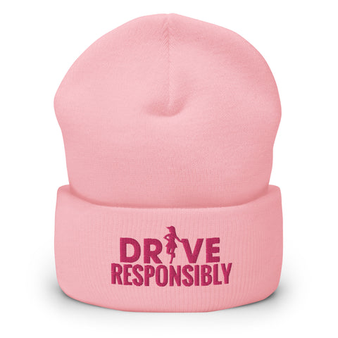 Drive Responsibly - Cart Girl BeanieBeanieDrive Responsibly - Cart Girl Beanie