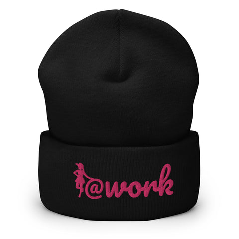 At Work Logo - Cart Girl BeanieBeanieWork Logo - Cart Girl Beanie