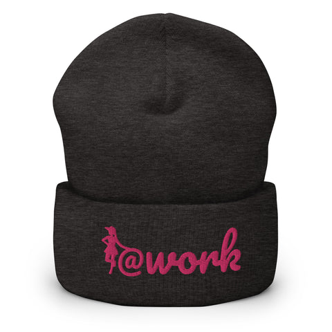 At Work Logo - Cart Girl BeanieBeanieWork Logo - Cart Girl Beanie