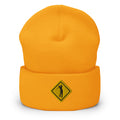 Golf Yield Sign - Fun BeanieBeanieGolf Yield Sign - Fun Beanie